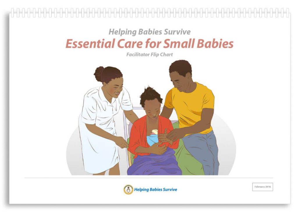 Flip charts – Essential Care for Small Babies - Train healthcare